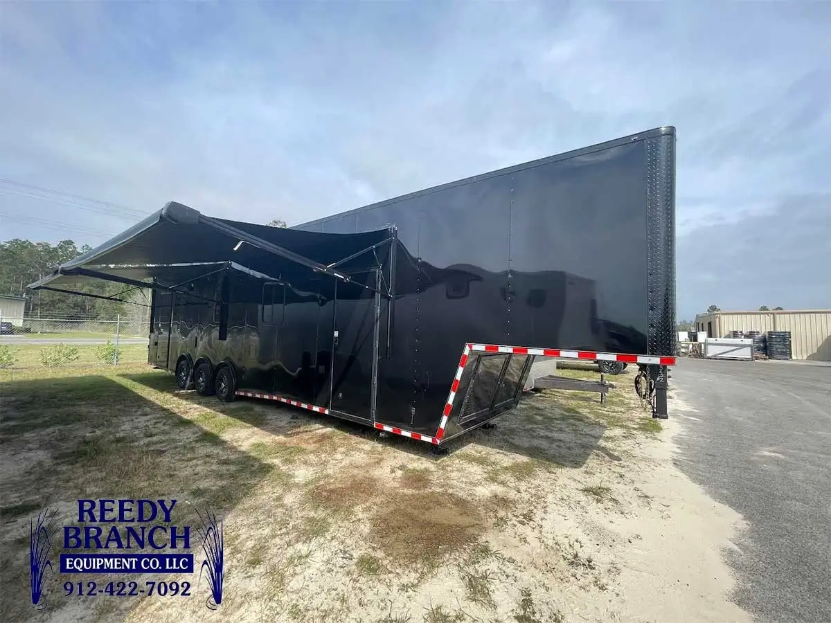 Enclosed gooseneck trailers for sale, factory-direct in Douglas, GA