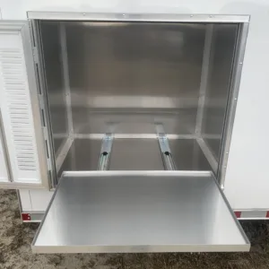 Insulated Generator Compartment w/ Slideout Tray